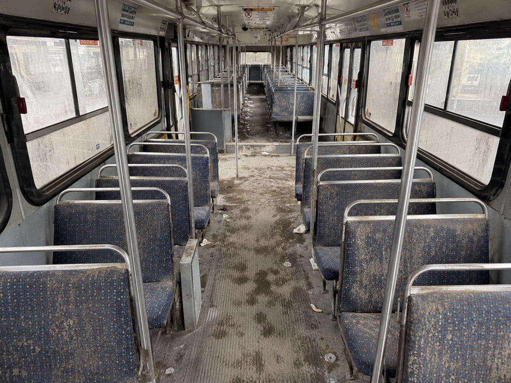 Lavage bus et autocars avant intervention Power Clean