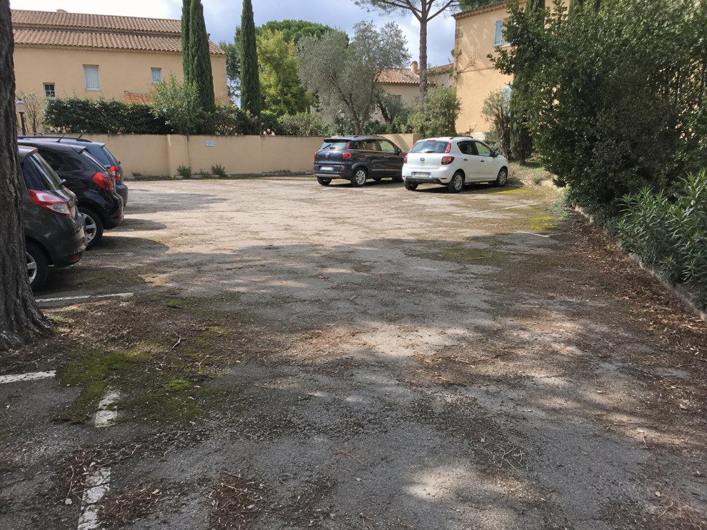 Nettoyage de parking avant intervention Power Clean
