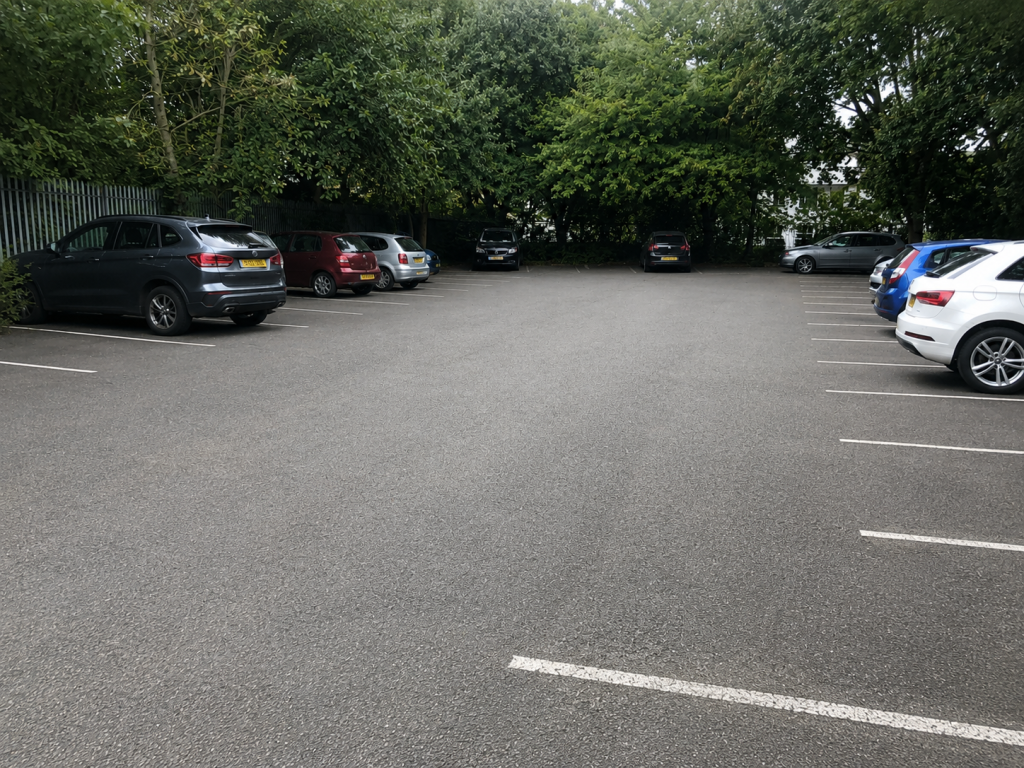Nettoyage de parking après intervention Power Clean