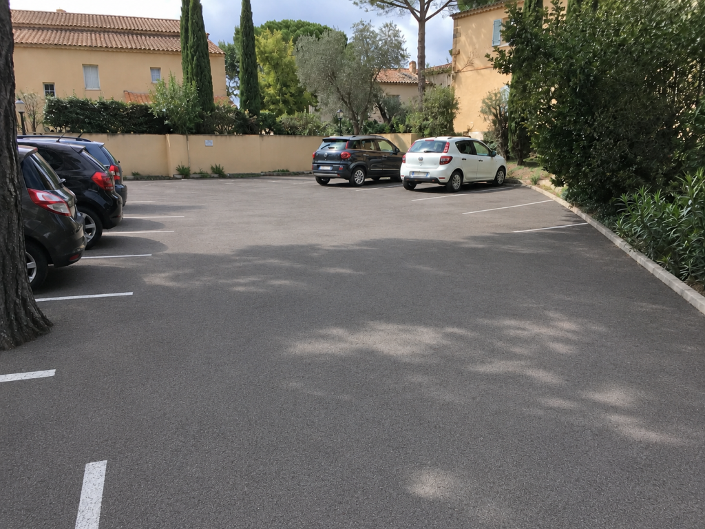 Nettoyage de parking après intervention Power Clean